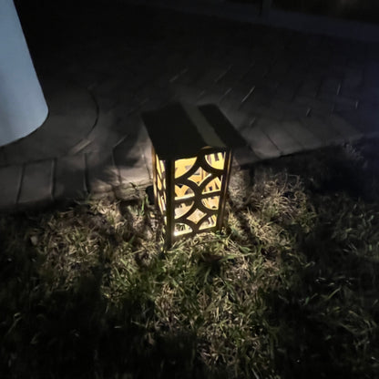 RadiantLight Diamond Breeze Block Landscape Light - Garden Light