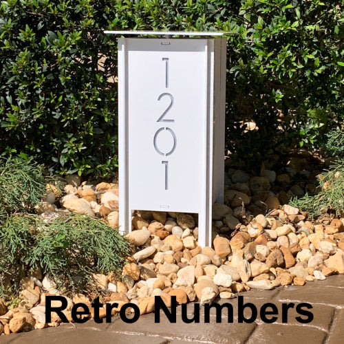 RadiantLight 27" tall ADDRESS MARKER Landscape Light - Garden Light