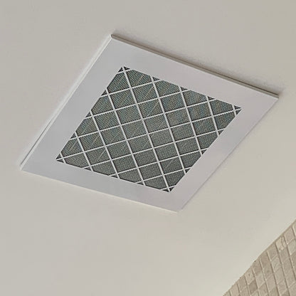 AC ceiling vent - CleanVent Diamond Pattern