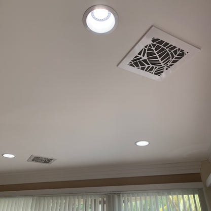 AC ceiling vent - CleanVent Tropical Pattern