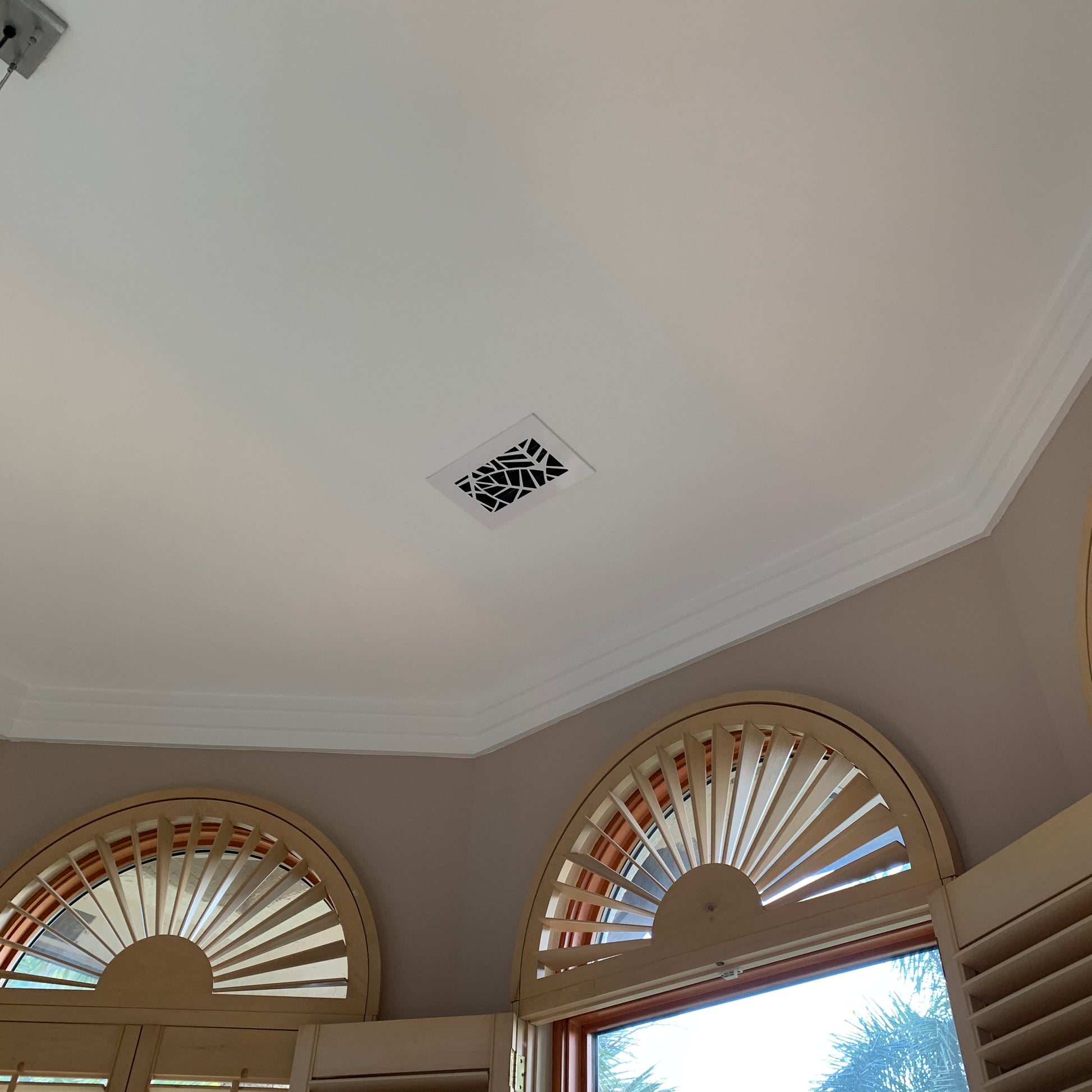 AC ceiling vent - CleanVent Tropical Pattern