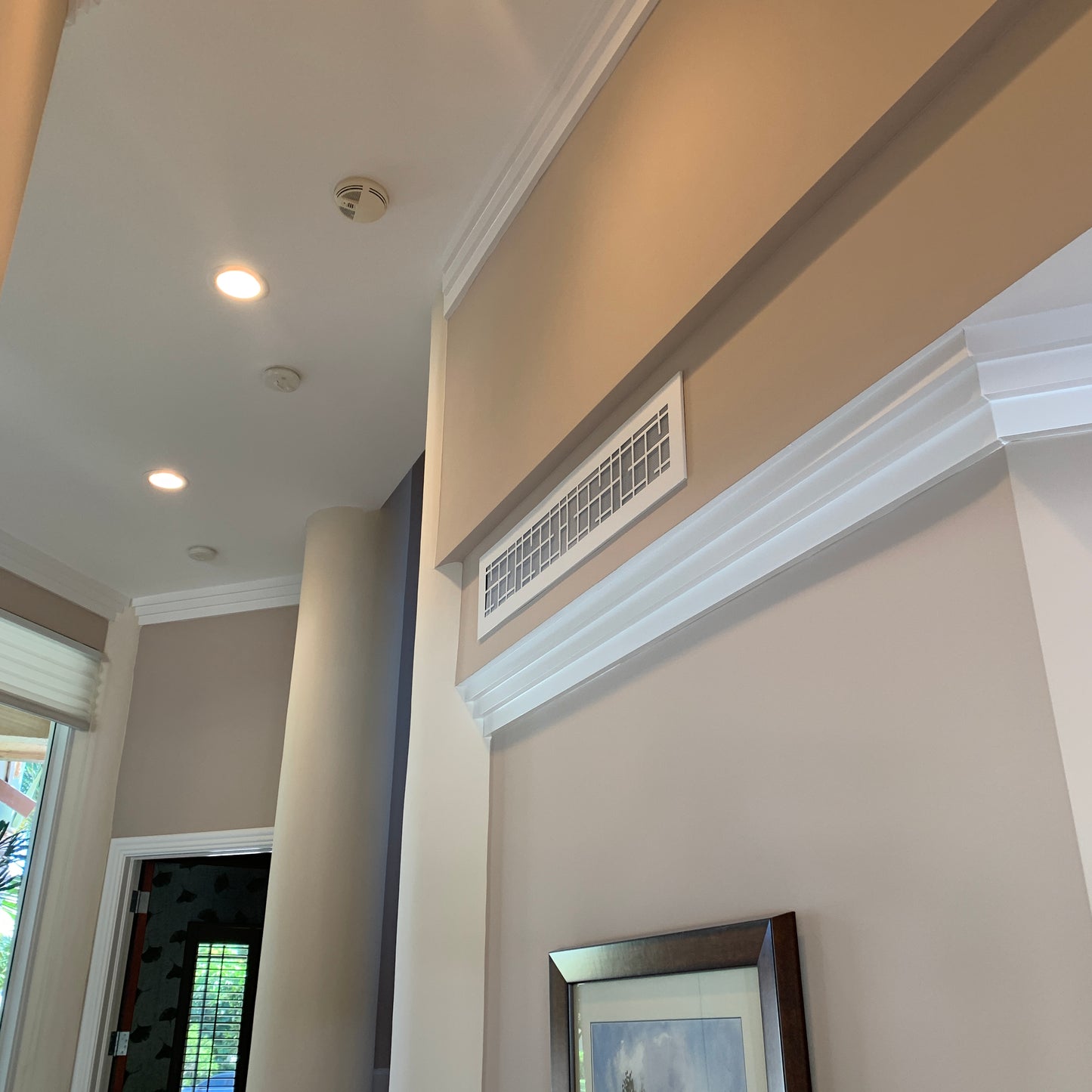 AC ceiling vent - CleanVent Contemporary Pattern
