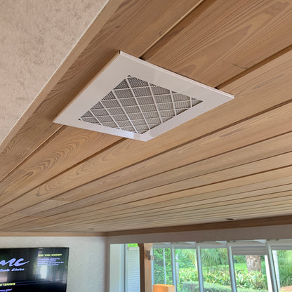 AC ceiling vent - CleanVent Diamond Pattern