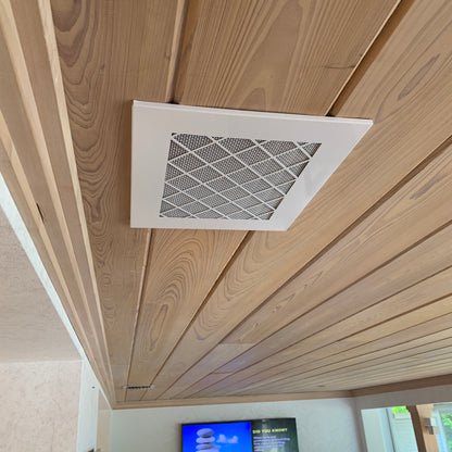 AC ceiling vent - CleanVent Diamond Pattern